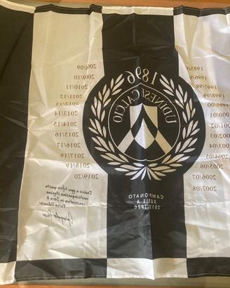 Bandiera Udinese storica / celebrativa bianconera
