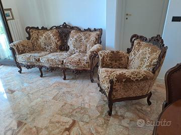 Salotto divano e poltrone 