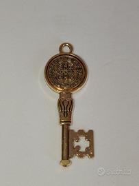 Chiave Croce San Benedetto Protezione Spiritituale