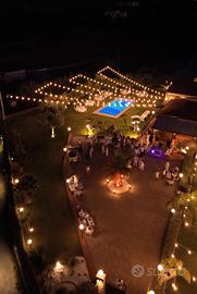 Villa con piscina per eventi e bagni