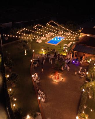 Villa con piscina per eventi e bagni