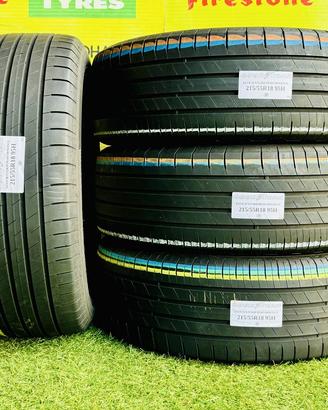 X4: Estive 215/55R18 95H -GOODYEAR- al 70% e 80%
