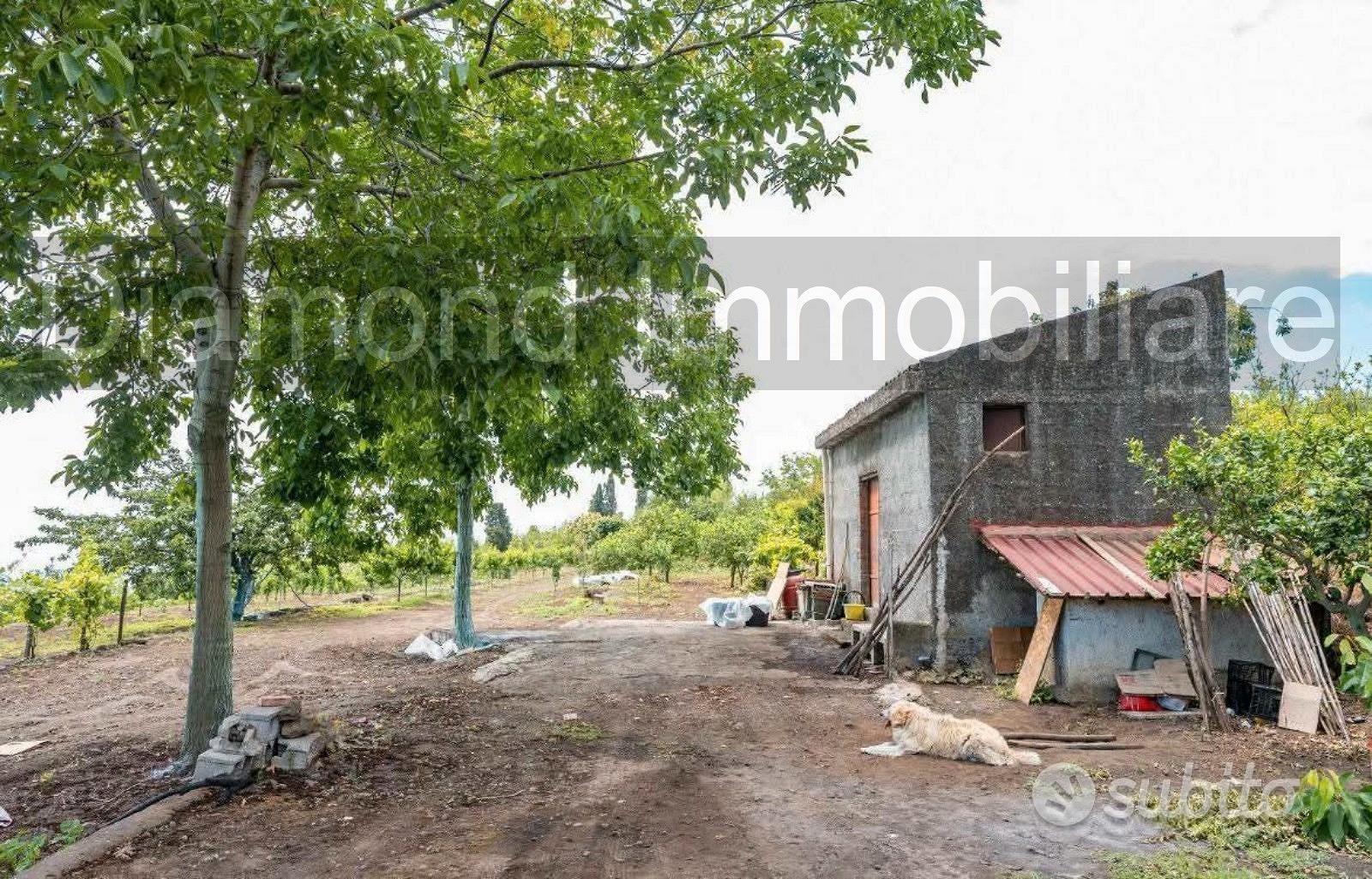 Terreno panoramico con fabbricato a Mascali - Vista 2