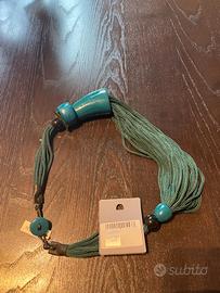 Collana verde smeraldo