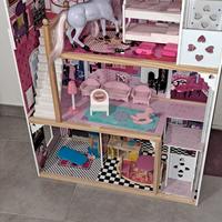 casa barbie in legno