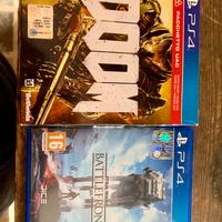 Ps4 - Doom 4 e star wars battlefront