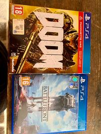 Ps4 - Doom 4 e star wars battlefront