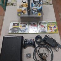 xbox 360 + giochi e accessori