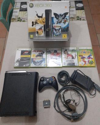 xbox 360 + giochi e accessori