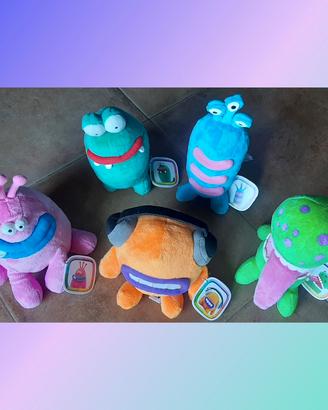 Lotto 5 Peluche Hey Clay Conad