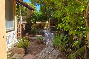 Monolocale arredato con giardino