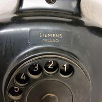 TELEFONO DA PARETE  SIEMENS ANNI '60 IN BACHELITE