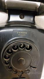 TELEFONO DA PARETE  SIEMENS ANNI '60 IN BACHELITE