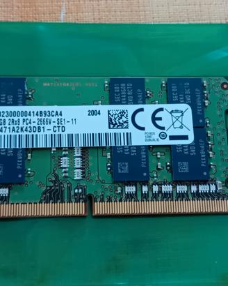 memoria ram ddr4 16gb 2666v