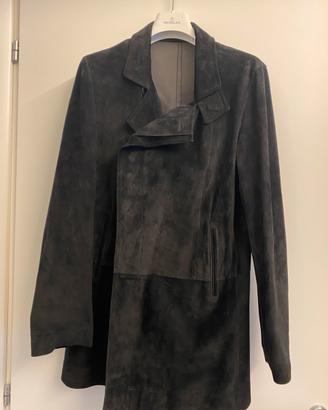 Giacca in pelle scamosciata Bruno Magli