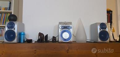 mini stereo con telecomando