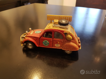 Polistil S30 Citroen 2cv raid afrique 1973