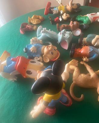 Lotto di 14 pupazzi Disney in plastica e gomma