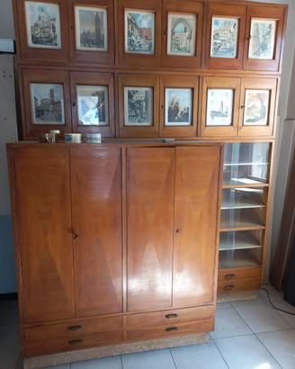 Mobile ufficio in legno massello anni 50 gratis