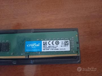 8GB RAM DDR4 2133 MHz PC4-17000 Desktop
