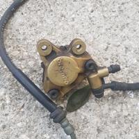 pinza mbk booster r brembo con tubo e pastiglie 