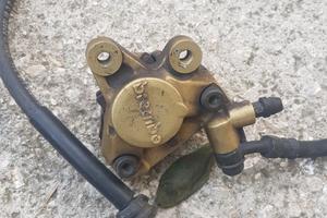 pinza mbk booster r brembo con tubo e pastiglie 