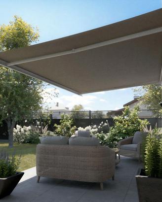 Tenda PVC alta resistenza a bracci motore