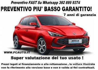 Mg MG3 comfort benzina , Nuova da immatricolare !