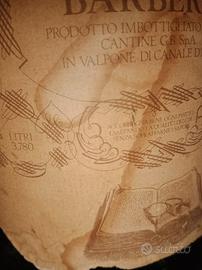 vino da collezione conte di Cavour barbera vino g