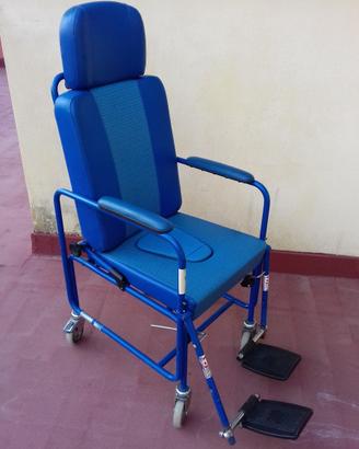 Carrozzina sedia a rotelle per disabili
