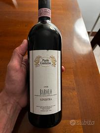 Vino Barolo “Ginestra”  anno 1998