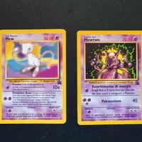 Coppia Mew e Mewtwo - Carte Pokemon Promo