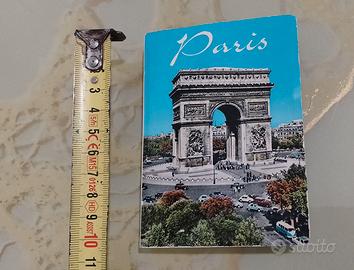 SOUVENIR VINTAGE DI PARIGI libretto con 20 foto