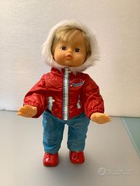 Cicciobello cammina sulla neve