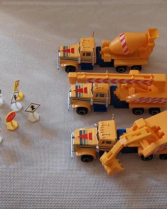 Set camioncini cantiere Construction Trucks 