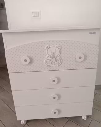 Fasciatoio, Bagnetto, Cassettiera