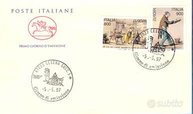 Buste primo giorno di emissione anno 1997 B