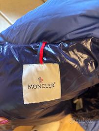 MONCLER PIUMINO LUNGO DONNA S/M - BLU CHIARO