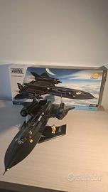 Cobi Lockeed SR71 Blackbird modellino aereo