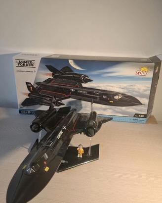 Cobi Lockeed SR71 Blackbird modellino aereo