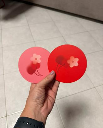 Sottobicchieri amarena Waterdrop