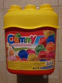 Clementoni Clemmy Soft mattoncini morbini