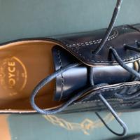 Scarpa classica stringata blu mis.42 nuova