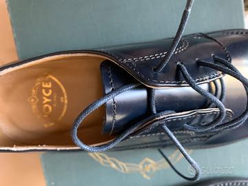 Scarpa classica stringata blu mis.42 nuova