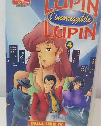 LUPIN 3 BIM BUM BAM VHS VINTAGE DA COLLEZIONE RARA