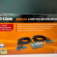 switch ps/2 usb vga per 2 con 1 i/o