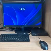 HPdesk+monitor+mouse+tastiera+accessori