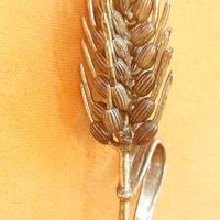 Spiga di grano in argento vintage