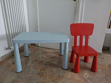Tavolino + sedia Ikea Mammut
