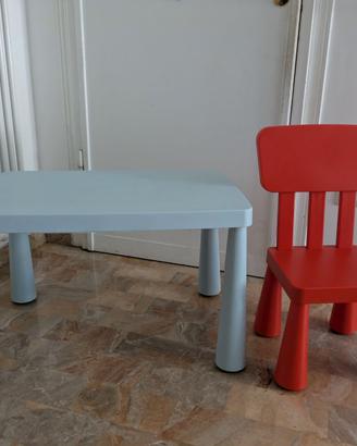 Tavolino + sedia Ikea Mammut